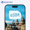 Indonesia eSIM 3~30 days