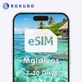 Maldives eSIM 10~30 days