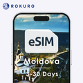 Moldova eSIM 3~30 days