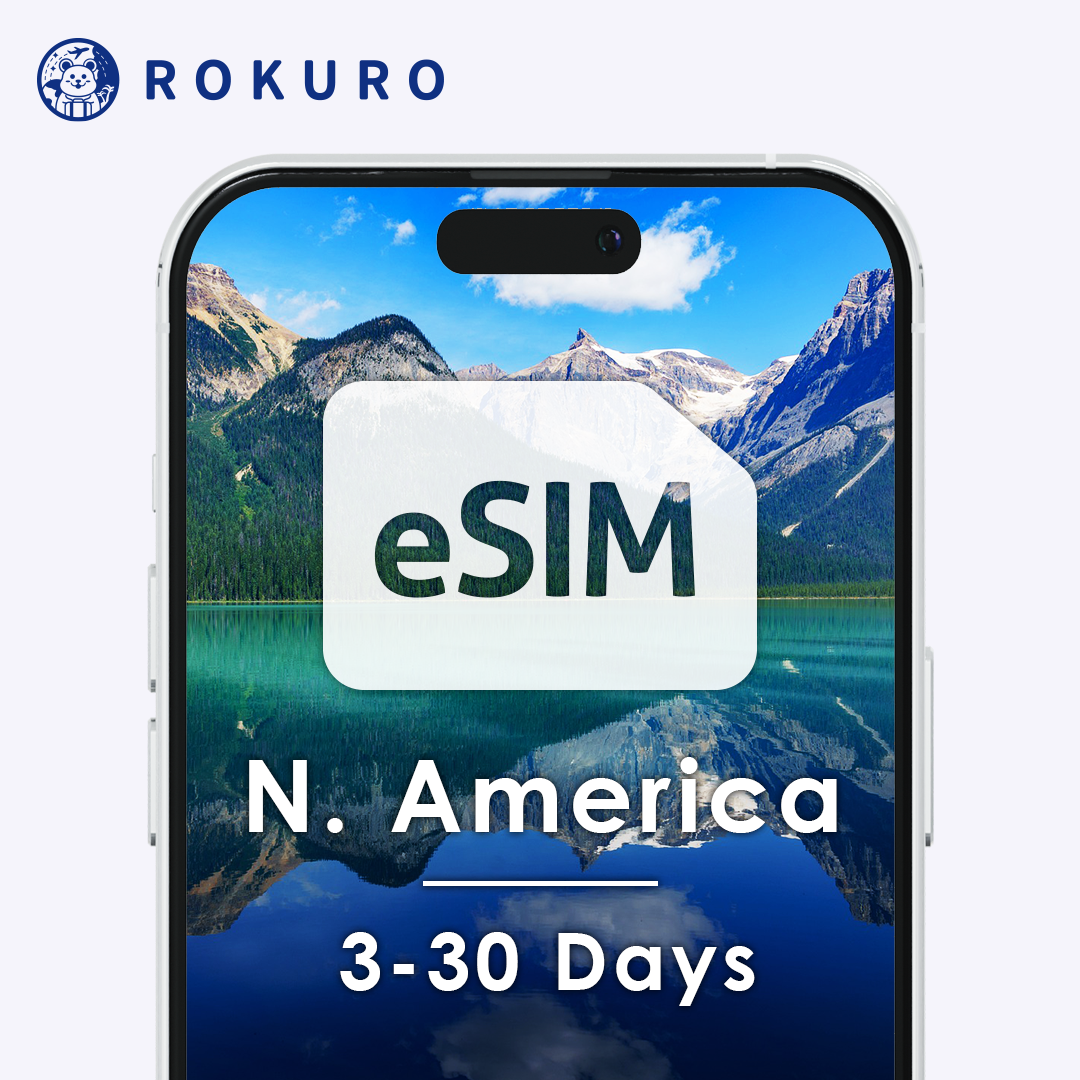 North America (6 countries) eSIM 3~30 days