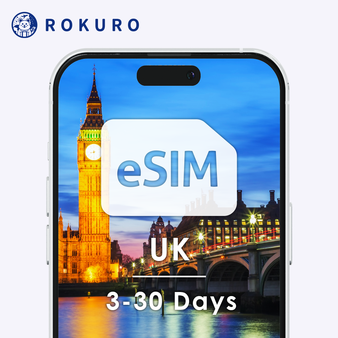 United Kingdom eSIM 3~30 days