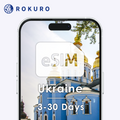Ukraine eSIM 3~30 days