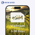 Vietnam eSIM 3~30 days